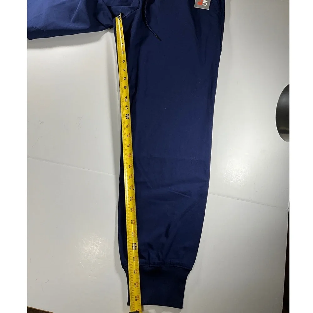 Barco Unify Women Navy Blue Scrub Jogger Pants Medium NWT Drawstring Cargo
